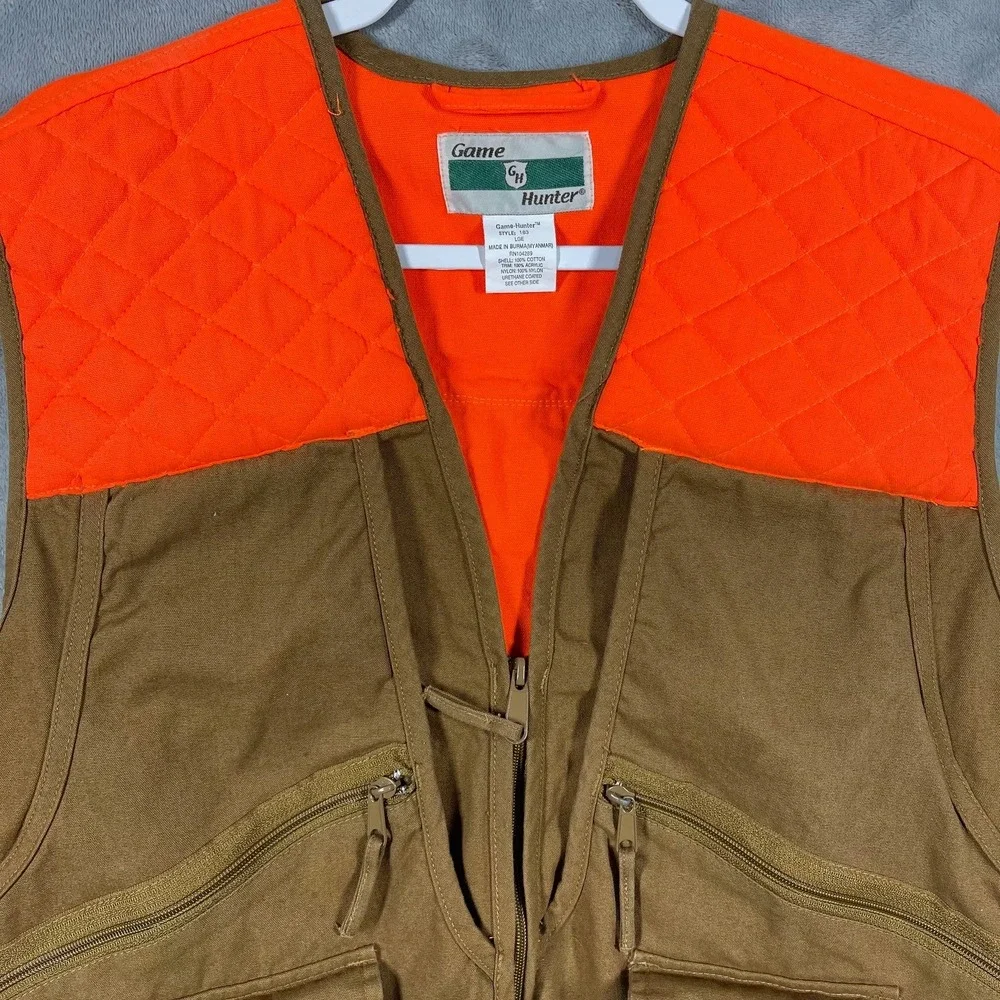 Game Hunting Vest L Utility Shell Pockets Game Pocket‎ Outdoors Shooting Trap